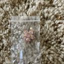 Heart Diamond Shop Gold Pink Micro Flower Fidget Charm  Photo 1