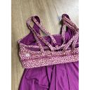 Lululemon  Nouveau Limits Tank Miss Mosaic Peach Fuzz Regal Plum Size 8 Photo 4