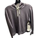 Vuori  Womens Essential Halo Hoodie Pullover Color Sawyer Heather Medium New $96 Photo 0