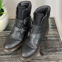 White Mountain  Black Buckle & Zip Cantara Moto Boots 8.5 Photo 4