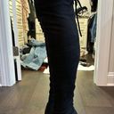 Boutique High Suede Black Over The Knee Boot Size 8 Photo 3