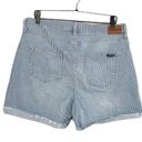 Calvin Klein  Jeans Women’s Plus Size Pin Stripe Jean Shorts Size 14 Photo 5