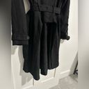 Altuzarra  for Target Black Jacquard Trench Coat, size small, NWOT, jacket, long Photo 8