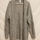 Joie  Chunky Knit Cardigan Gray‎ Size Large Photo 0