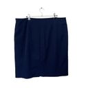 MM.LaFleur  The Noho Skirt Plus Galaxy Blue Fitted Pencil Slit Women’s Size 14 Photo 3