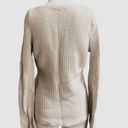 Old Navy  Women's Size Large Diamond Knit Sweater Ivory Long Sleeve Crew Neck Photo 2