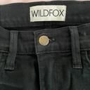 Wildfox Scarlett High Rise Skinny Airkiss Black Jeans, size 27” Photo 3