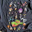 Looney Tunes original space jam double sided black large t shirt good condition Photo 5