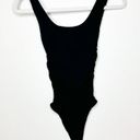 n:philanthropy  X REVOLVE NWT Black Ribbed Prince Tank Top Thong Bodysuit XS Photo 9