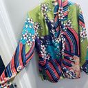 Natori Green Drapey Blouse - Size 2X Photo 2