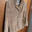 St. John’s Bay  Tan Washable Suede Jacket MEDIUM Photo 1