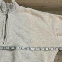 Wilfred Aritzia  Free Cropped Heathered Grey 1/2 Zip Jacket Photo 5