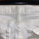 Anthropologie NWT $88  Pilcro White High-Rise Slim Boyfriend Denim Shorts 25 Photo 5