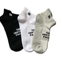 The North Face  Socks 3 Pack (Black, White, Gray) Photo 0