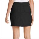 Eddie Bauer Athleisure  Adventurer Black 2.0 Skort Sz 2 Photo 2