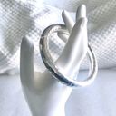 Silpada Sterling Silver Hammered Oval Bangle Bracelet B31117 Photo 10