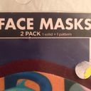 5/$25 Face Masks 2 pack new in package 1 pattern & 1 solid color made in the USA Photo 4