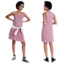 Madewell  Womens Highpoint Striped Soft Jersey Knit Tank Dress Size M Pink Photo 1