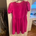 fab'rik Pink Puff Sleeve Dress Photo 2