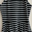 Soprano Black and White Striped Fit & Flare Dress, Halter Dress, Size XS Photo 12