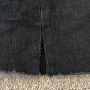 Zadig & Voltaire  Juny Used Black Denim Cut Off Skirt Photo 4