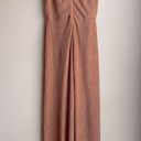 Nordstrom Floret Studios  Plisse Wide Leg Jumpsuit in Copper Photo 3