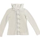 Etcetera  Turtle Neck Merino Wool Women Sweater Size Small Cream Color Jacket Photo 1