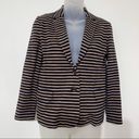 J.Crew  Maritime blazer suit coat jacket nautical XS EUC striped Photo 3