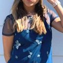 Floral Two Piece Dress Blue Size XS Photo 1