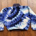 Free People  Hit The Slopes Pullover Ocean Tie-dye Combo Women’s L NWT Sweater Photo 2