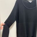 Helmut Lang  Sweater Wool Angora Blend Ribbed Relaxed Fit Black Size S Photo 3