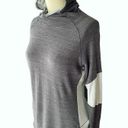 FootJoy  Hoodie Two Tone Gray Hooded Pullover Activewear Top ~ Women's Size LARGE Photo 1