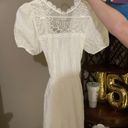 White Short Sleeve Dress Photo 0