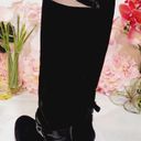 Via Spiga  Tall Boots Prish Riding Boots Black Suede Leather Sz 7.5 Photo 2