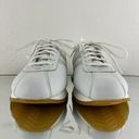 Skechers Vintage Y2K 2000s White Leather Rhinestone Stripe Casual Track Sneakers Photo 8