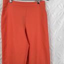 Romeo + Juliet Couture  Split Cuff Crop Pants Coral Flat Front Trouser Photo 3