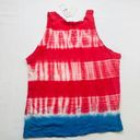 Splendid  Karpaz Tie Dye Striped Tank Top Small Photo 3