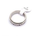 The Moon NWT Stainless steel and star fidget spinner ring size 9 Photo 2