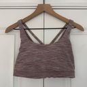 Lululemon  Energy Bra in Arrow Jacquard Antique Bark Copper Coil sports Strappy Photo 3