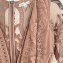 Honey Punch Boutique  Dusty Rose Lace Romper Photo 1