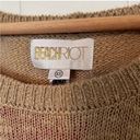 Beach Riot  Sandy Hearts Pullover Sweater Knit Tan Pink  XS Photo 10