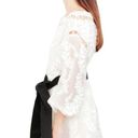 Zimmermann  Winsome Cinch Vine Lace Mini Dress White Size Small NEW Photo 5