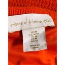 House of Harlow  Crochet Knit Cutout Midi Dress Orange Size M Photo 8