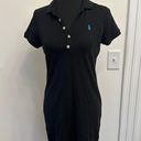 Ralph Lauren Polo  Polo Shirt Dress Black NWOT Photo 0