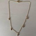 Madewell NWOT  gold toned dainty heart charm necklace Photo 1