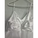 LULUS Spellbinding Beauty White Glitter Sleeveless Tulle Maxi Dress NEW Photo 7