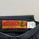  LawMan  Jeans Size 9 26" Black Western High Rise Vintage Superior Fit Cowgirl Photo 3