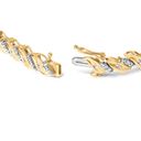 Brilliance Haus of  10k Yellow Gold 1 Cttw Round-Cut & Baguette-Cut Bracelet Photo 5