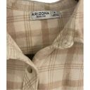 Arizona Jeans Thick Plaid Button Down Sz Med Photo 3