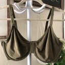 Fruit of the Loom Olive green underwire bra with adjustable straps Photo 0